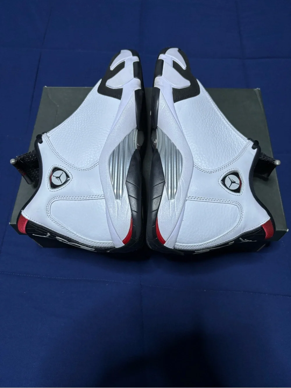 Jordan 14 Retro Black Toe 2024 Size 10